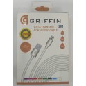 USB дата кабель Griffin для Apple iPhone 5/6/6+/iPad 2 m