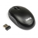 Мышь MROP-00UB Dialog Pointer RF 2.4G Opical - 3 кнопки + ролик прокрутки, USB, черная