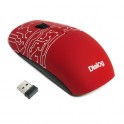 Мышь MROK-13U Dialog Katana RF 2.4G Opical - 3 кнопки + ролик прокрутки, USB, красная